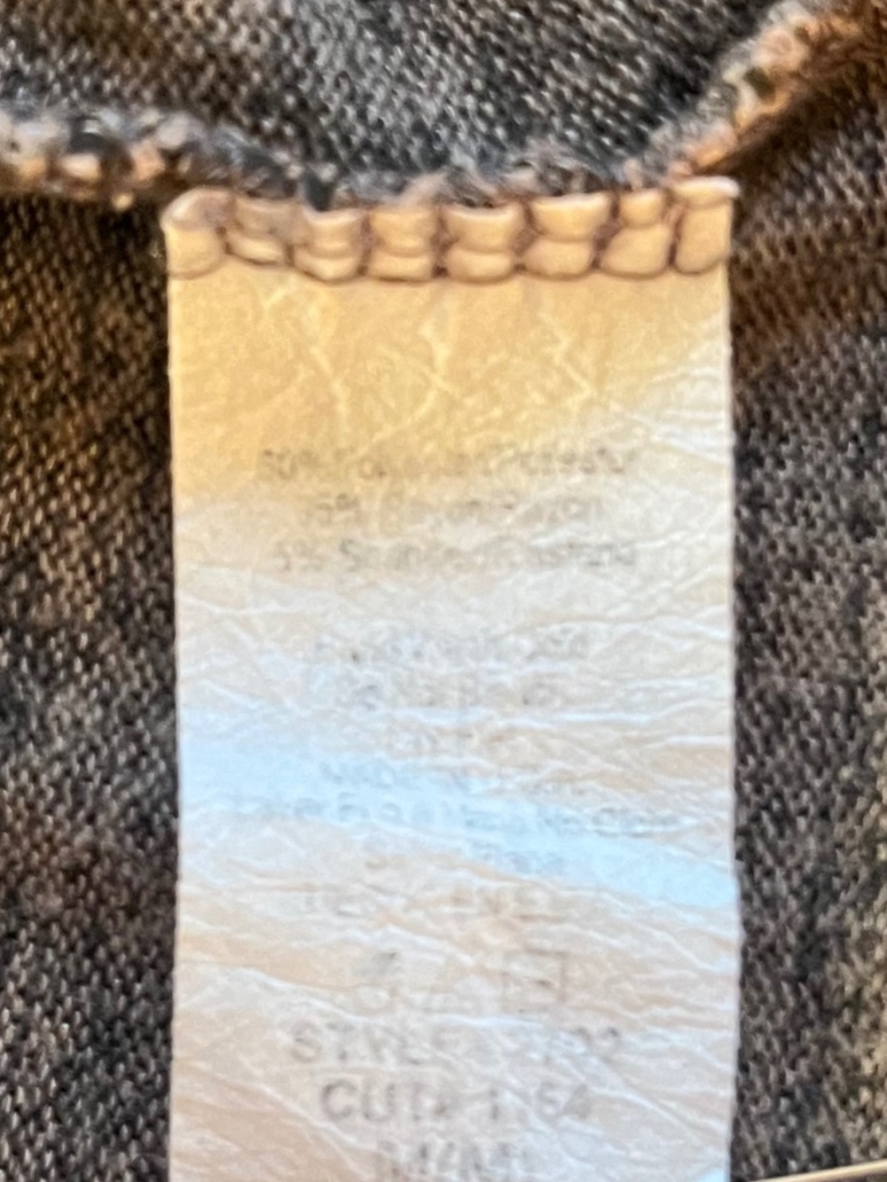 Natural Life Black and Brown Marled Lightweight Tee Size Medium - Picture 5 of 6